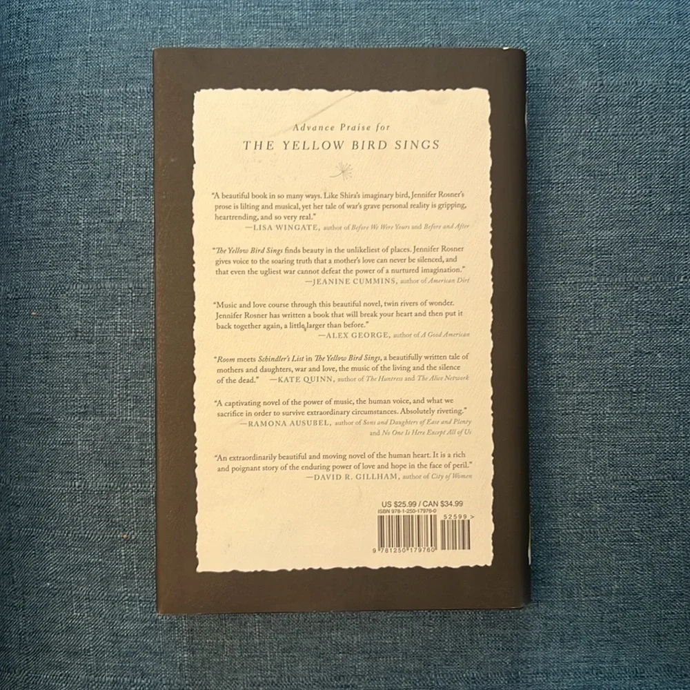 The Yellow Bird Sings-A Novel